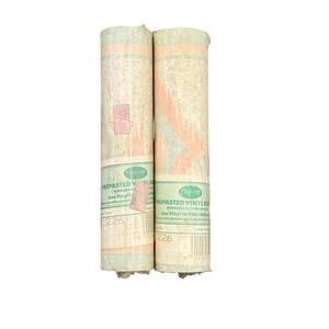 Fine Art B226 Prepasted Wallpaper Border Lot Vtg Pastel Aztec Southwestern Print